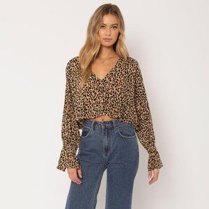 Savanna Woven Top by Amuse Society